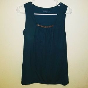 Teal Blue Sleeveless Tank